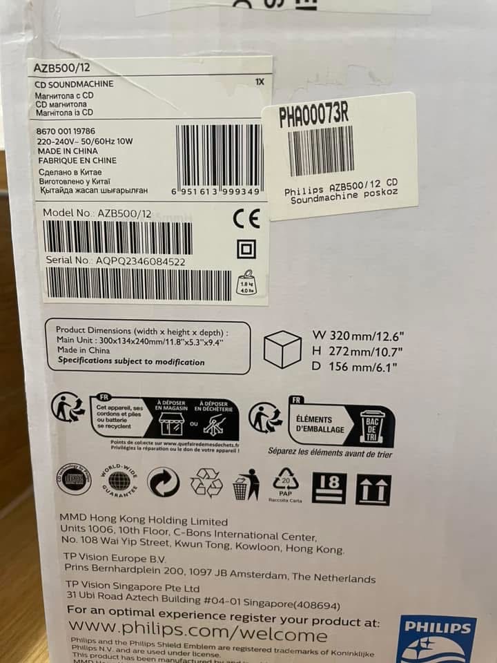 CD prehravac s radiem Philips AZB500/12 - 2