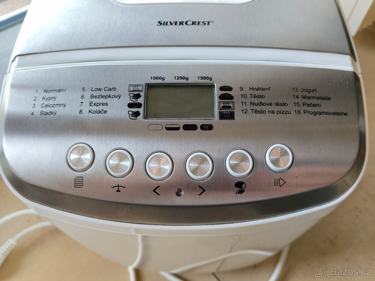 Domácí pekárna Silvercrest - 2