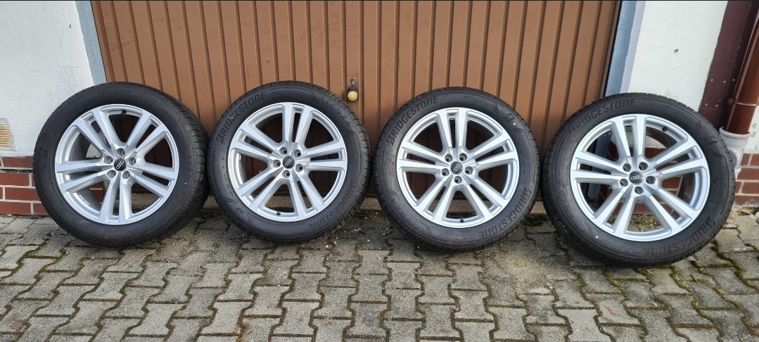 Zánovní letní alu sada kol Audo Q7 4M0 R20 - 2