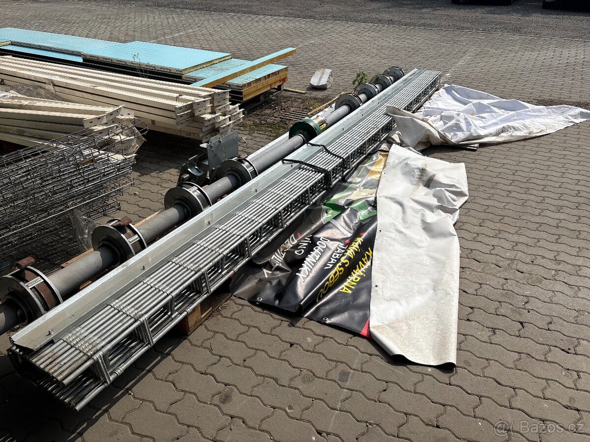 Elektrická rolovací bezpečnostní mříž - 2