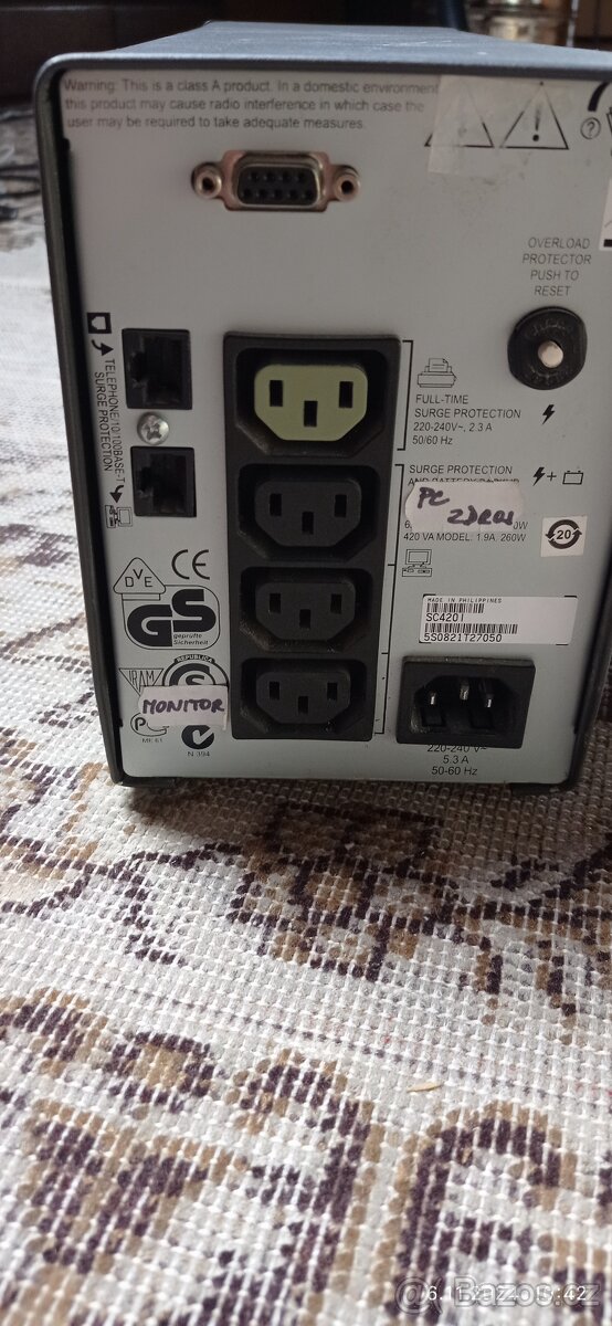 prodam nahradni zdroj APC SC 620 SMART UPS - 2