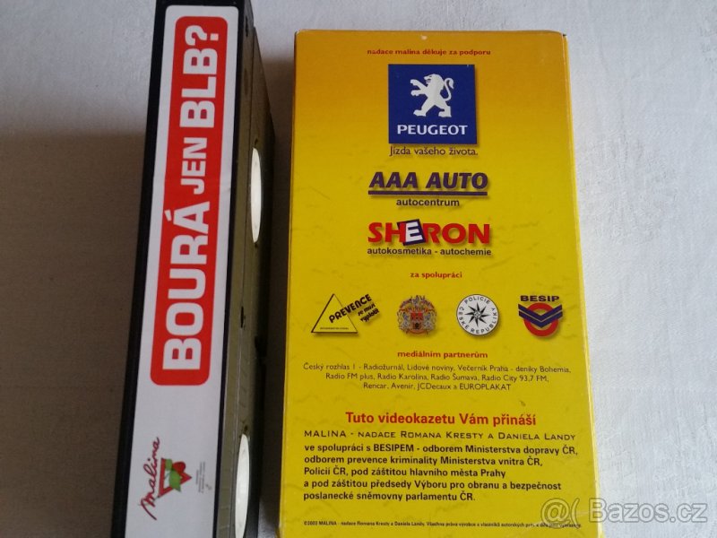 VHS kazeta BESIP / bezpečnost na silnicích - 2