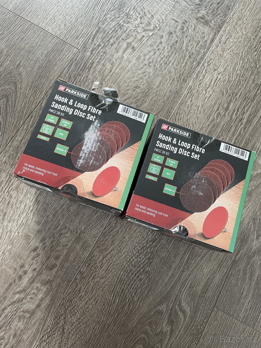 Brusné kotouče parkside - nové - 2