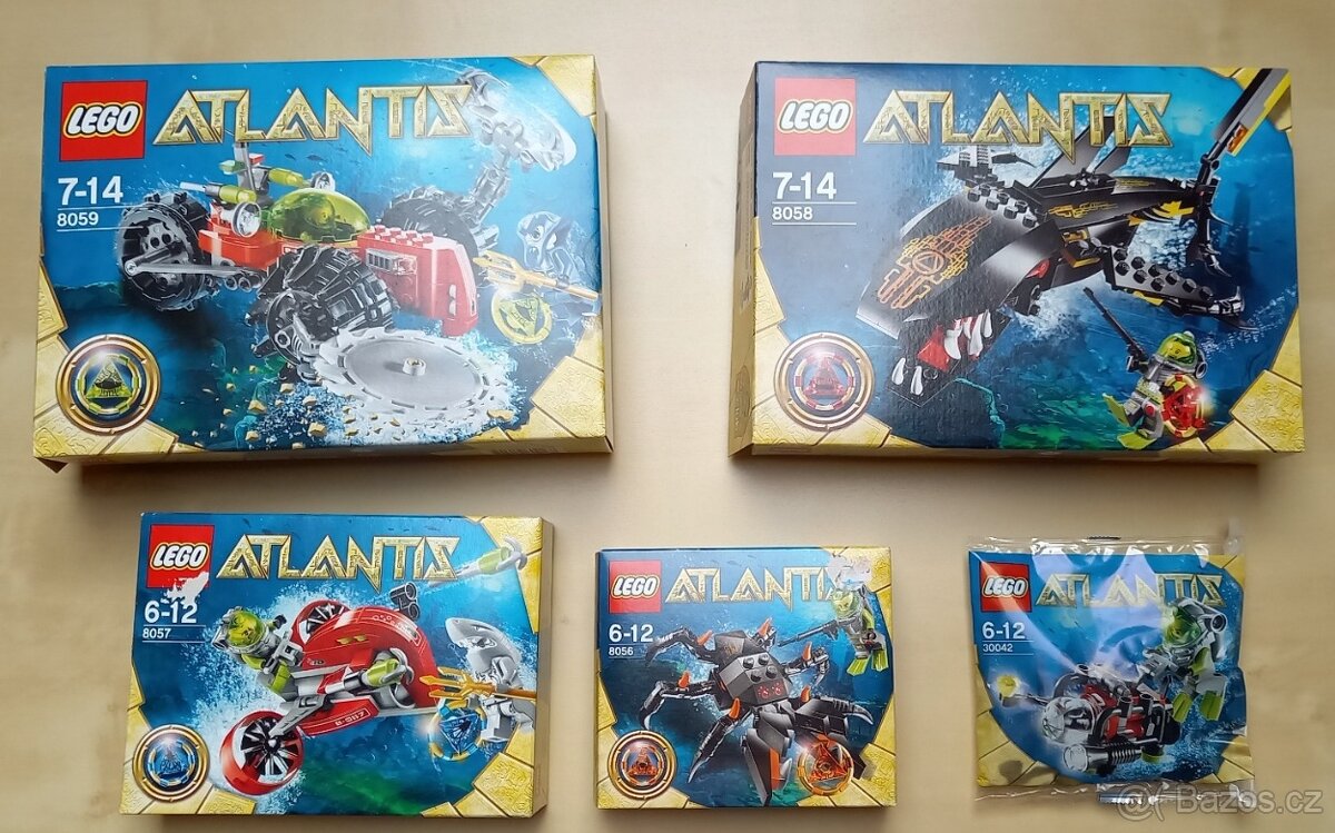 Lego Atlantis, City a další - 2