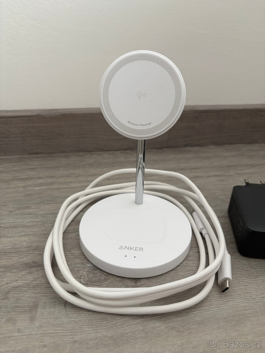 Anker MagGo Wireless Charger 2in1 Qi2 15W + 100W nabíječka - 2