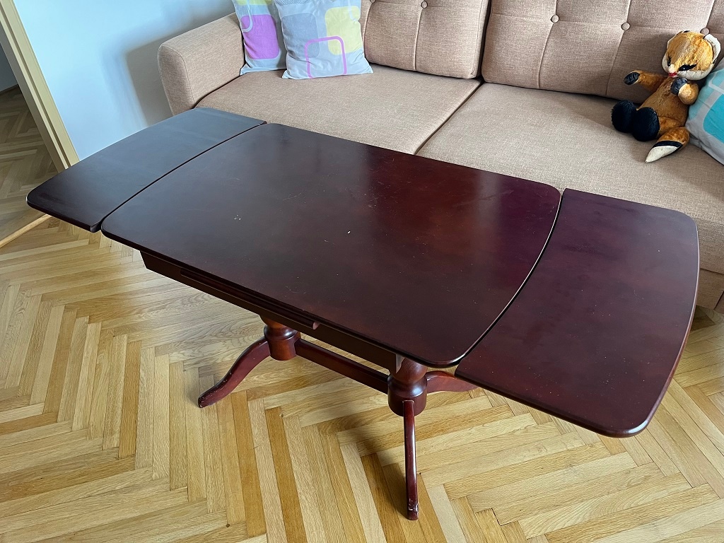 Konferenční stolek, výškově nastavitelný s možností zvětšit - 2