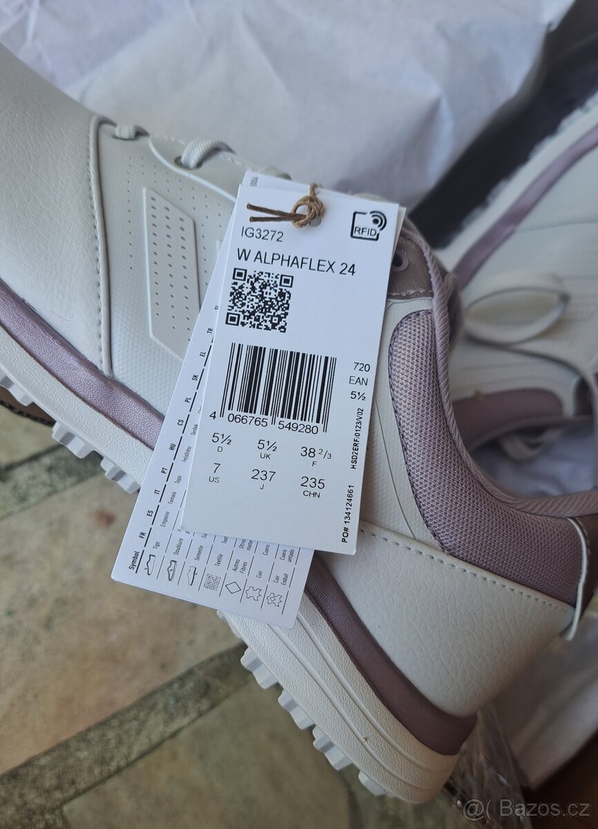 Dámské golfové boty Adidas W Alphaflex 24 vel 5 1/5 - 2