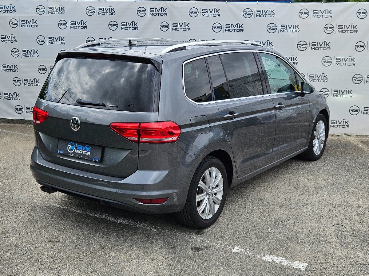 VW Touran HIGHLINE 2.0TDI 110kW DSG ACC LED ALCANTARA 2019 - 2