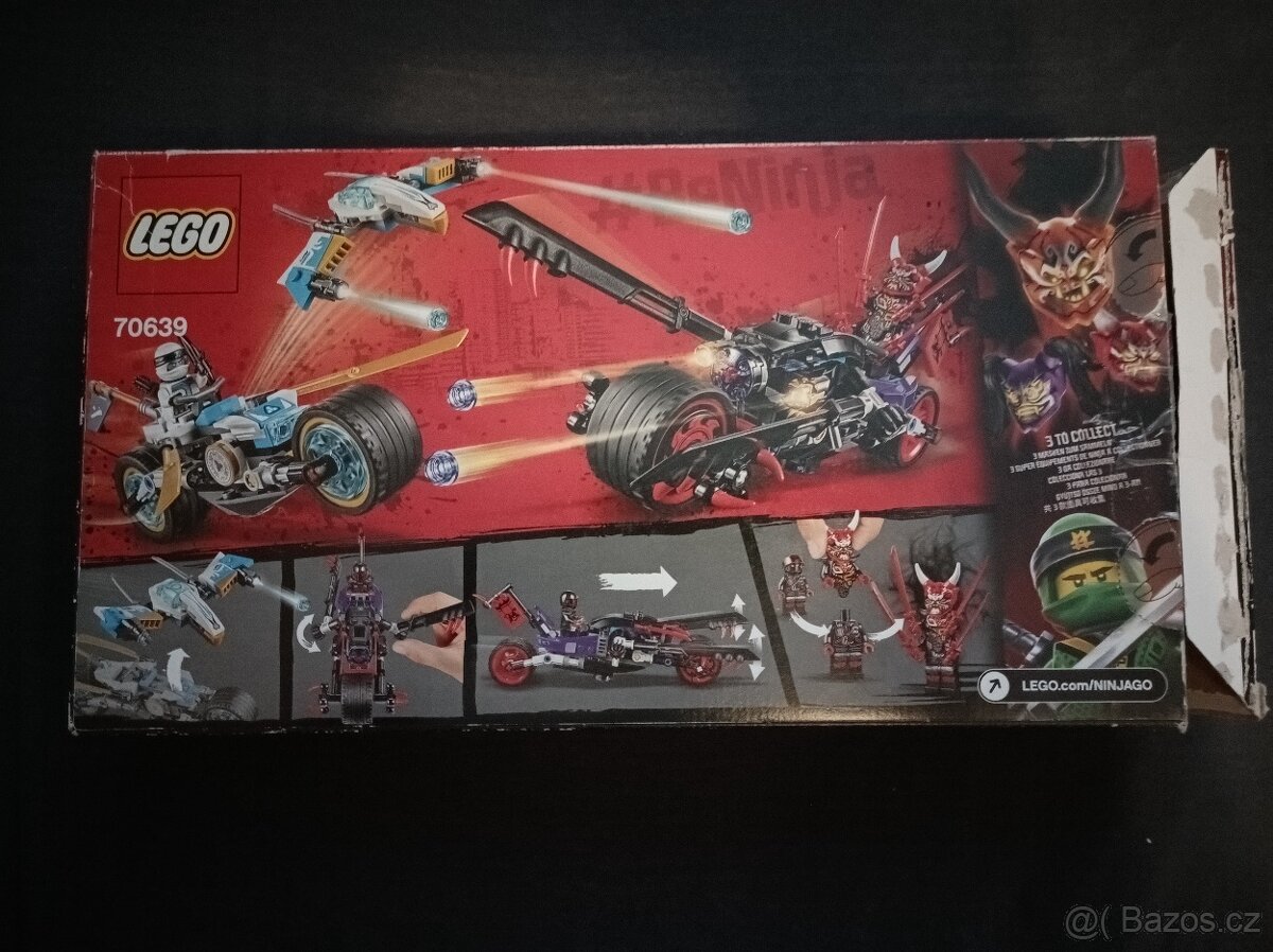 Lego Ninjago 70639 Pouliční závod Hadího Jaguára - 2