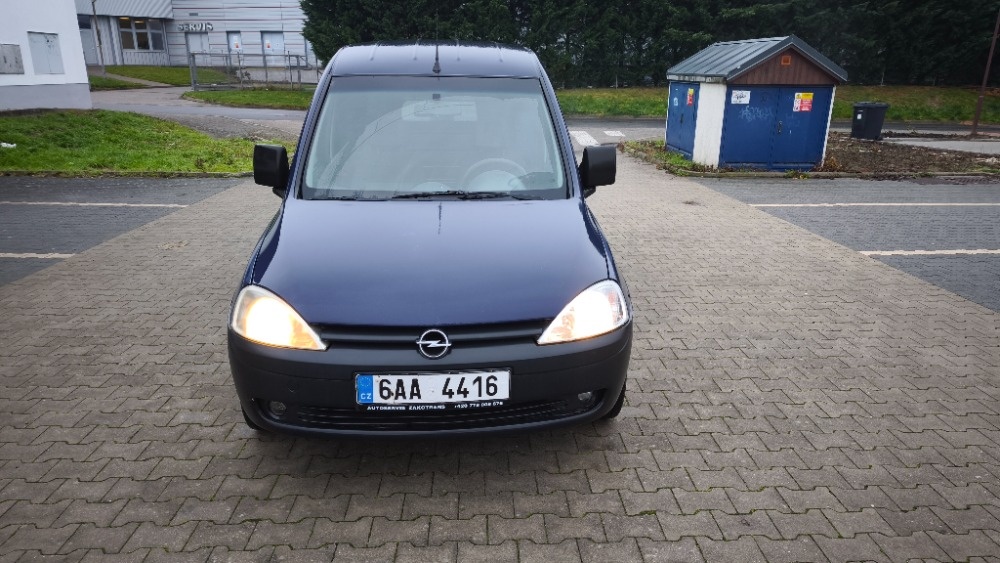Opel Combo Van 1.6i + CNG 69kw r.v.2009 havar.zadek 2 místa - 2
