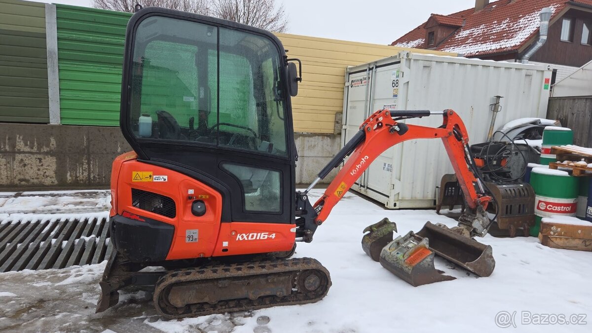 K prodeji mini bagr Kubota KX 016 - 2