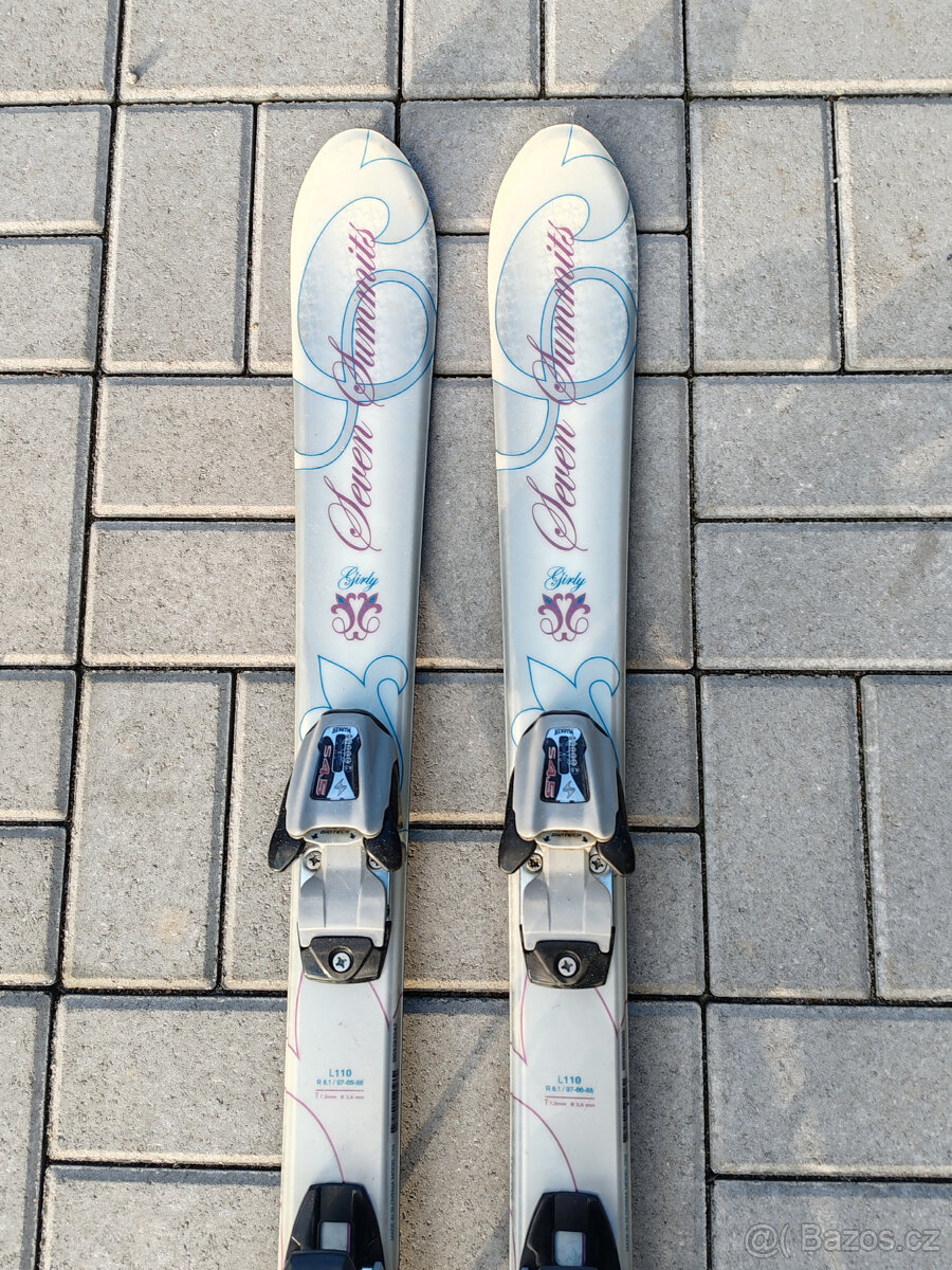 Prodám dětské lyže 110cm - 2