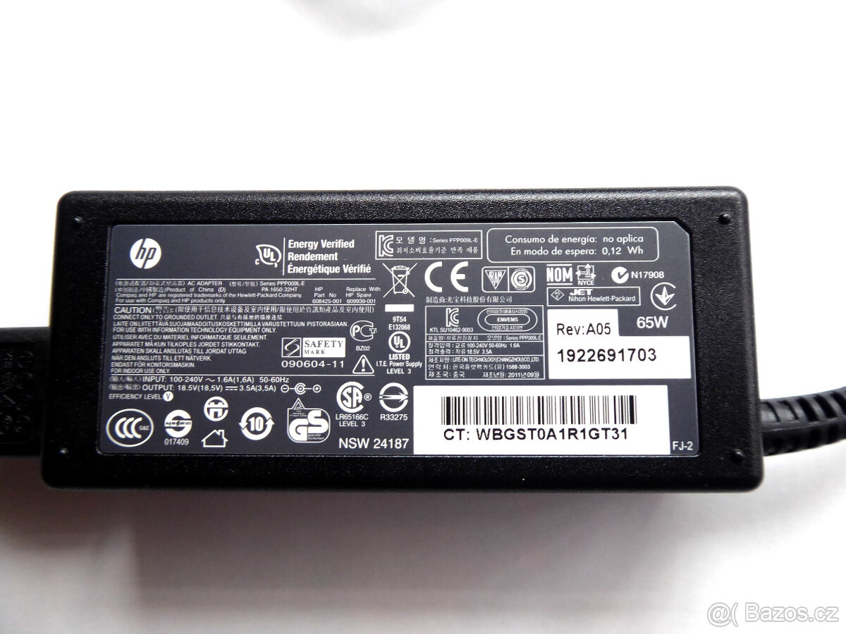 T083_ Zdroj 230V stř./ 18,5V ss., 1 ks - 2