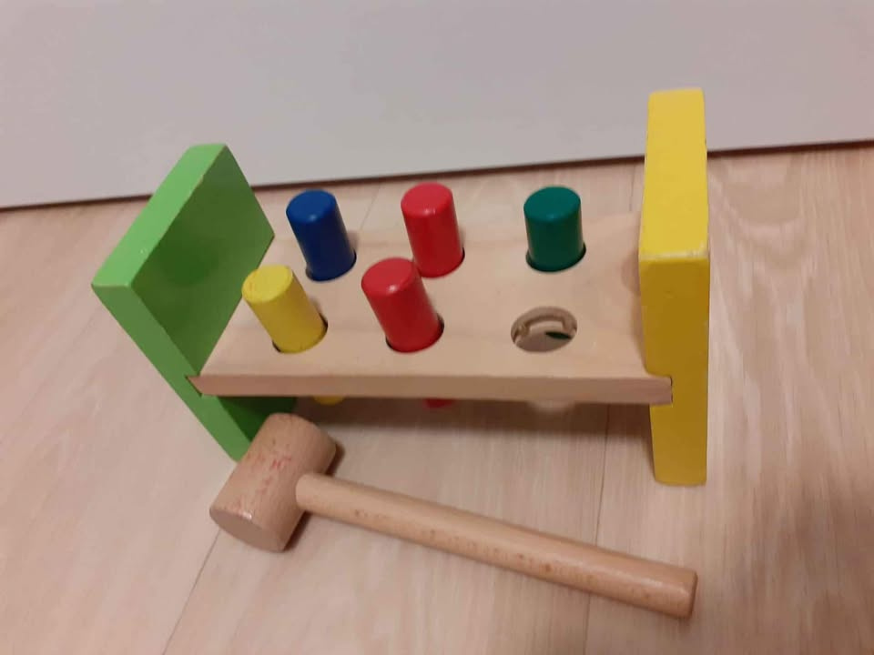 Zatloukadlo dřevěné - krteček - 2