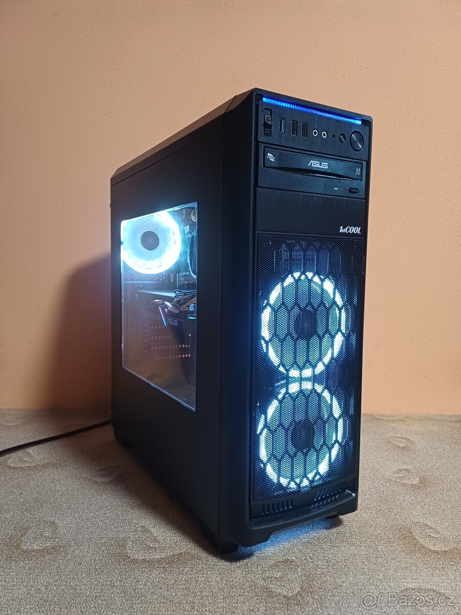 Herní PC, GTX 1660S, RYZEN 5 2600, 32gb ram - 2