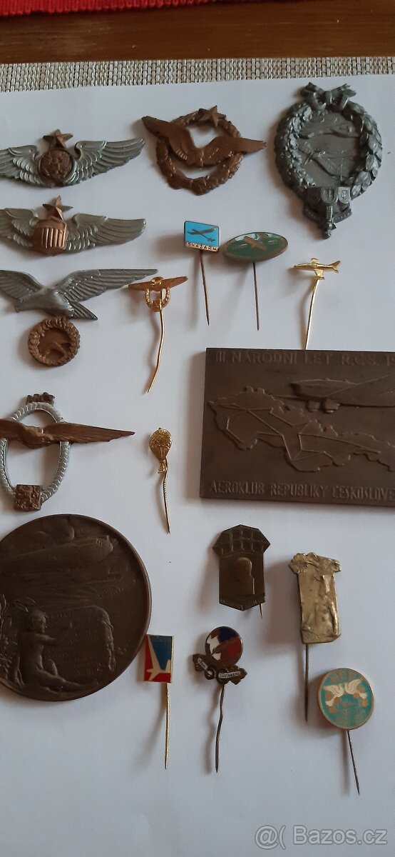 Odznaky - letecké - 2