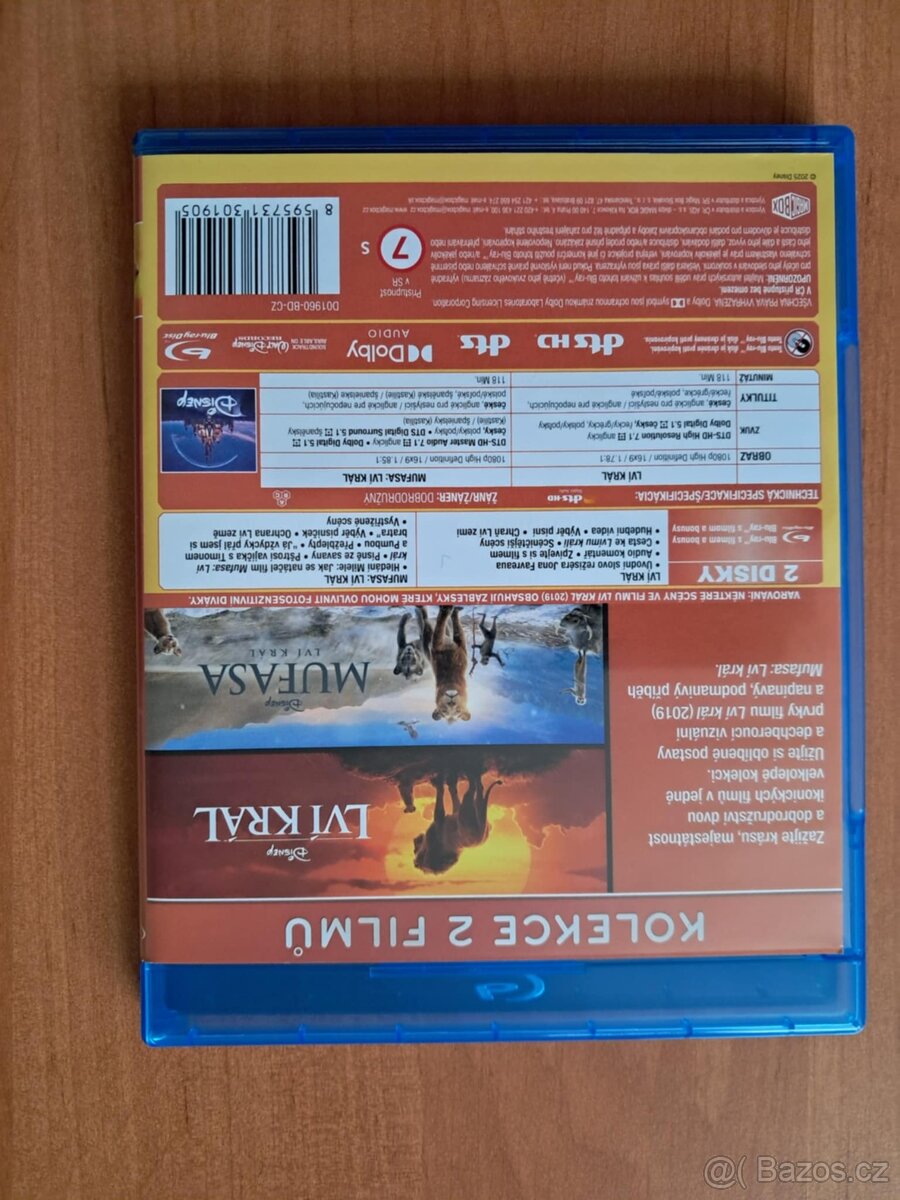 Lví Král (blu ray) - 2