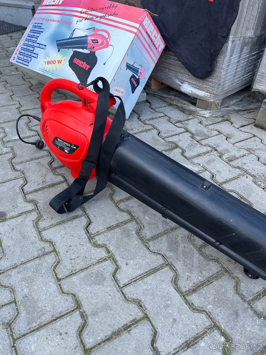 Vysavač a foukač listí HECHT - 2