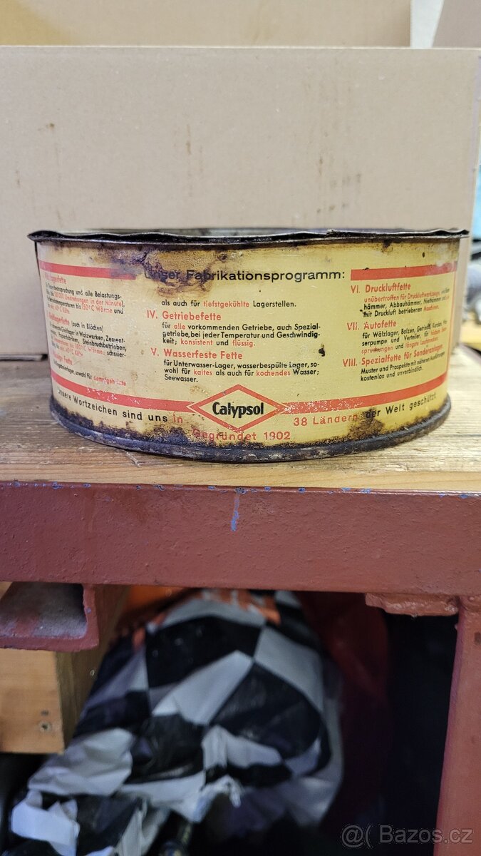 Plechovka od maziva Deutsche Calypsolgesellschaft - 2