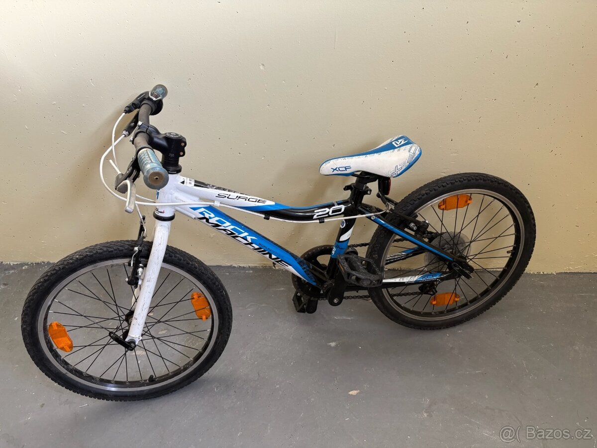 Lehké dětské kolo ROCK MACHINE Surge 20 – modrobílé - 2