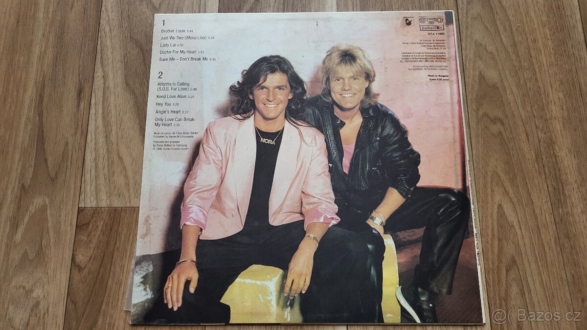 LP Modern Talking - 3rd Album Ready for Romance - 2