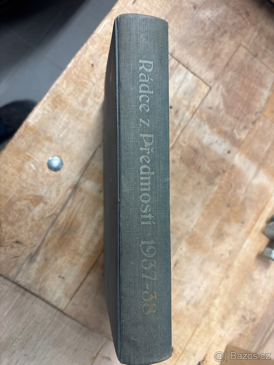 Svázané časopisy Rádce z Předmostí 1937-38 - 2