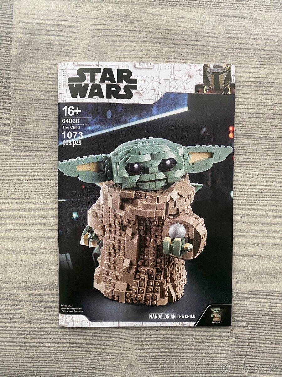 NOVÉ Star Wars - Grogu - 1073ks kostek - 2