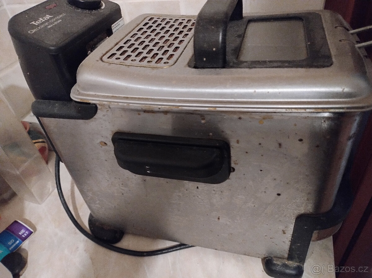 Použitá fritéza Tefal Oleoclean Pro z nerezové oceli - 2