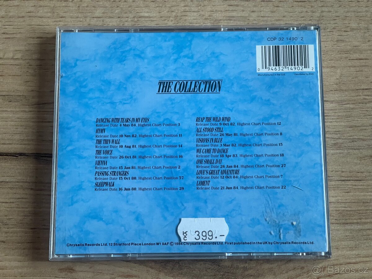 CD – Ultravox – The Collection – nové - 2
