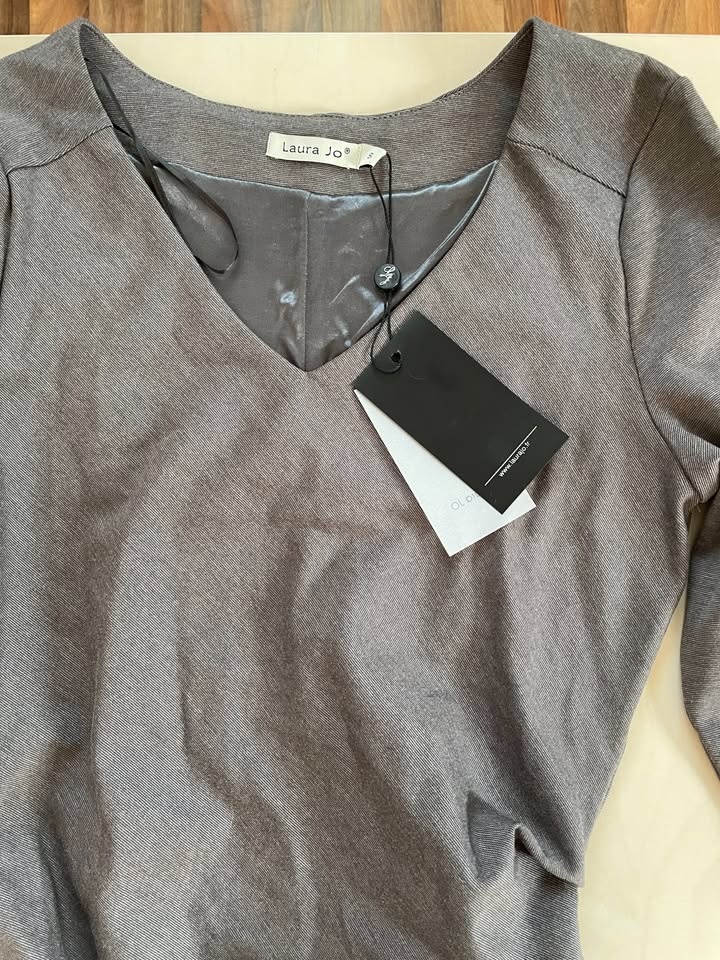 Nové šedé šaty, vel S, Laura Jo - 2