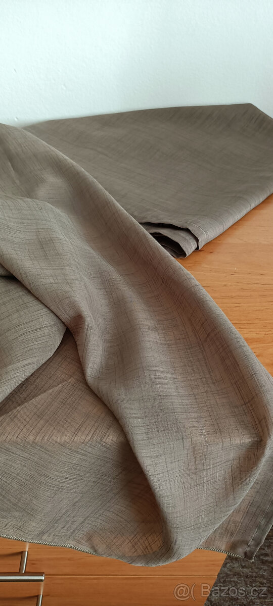 Okenní šály z mušelínu - 2ks 75 x 300cm - 2