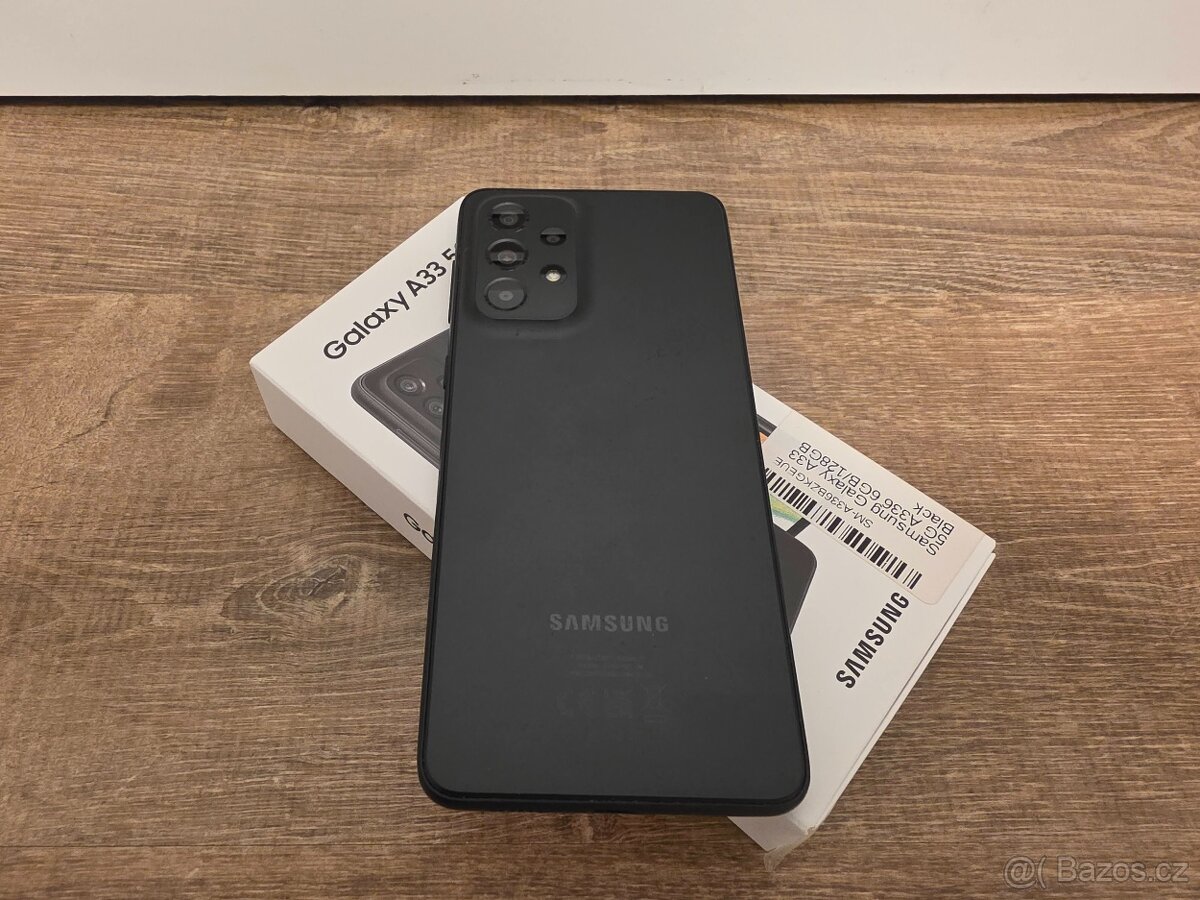 Samsung Galaxy A33 5G – Elegantní Awesome Black (128GB) - 2