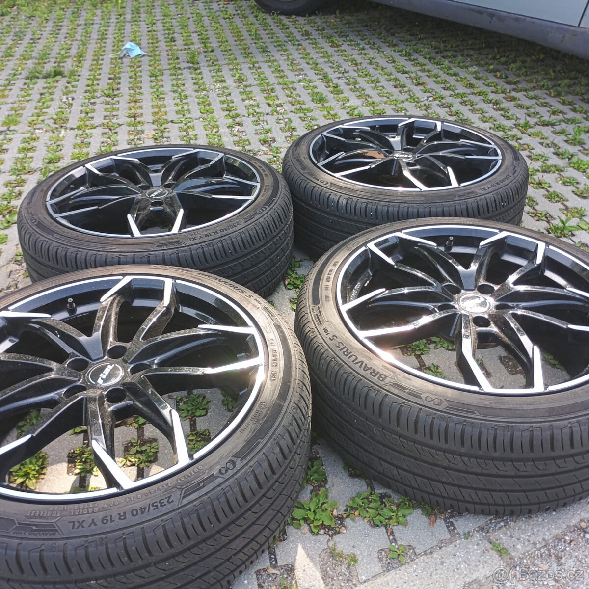 19 alu kola Rial 5x115 mm, 4ks + TPMS - 2