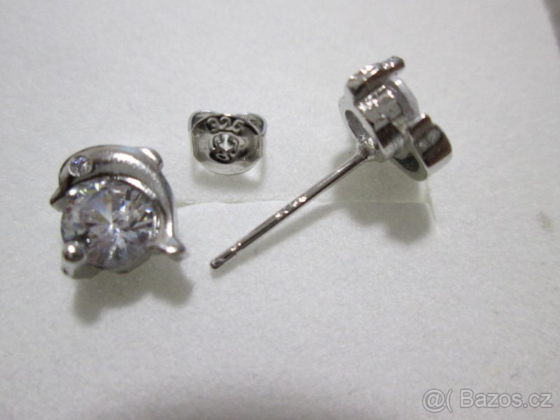 Naušnice delfínek - 2