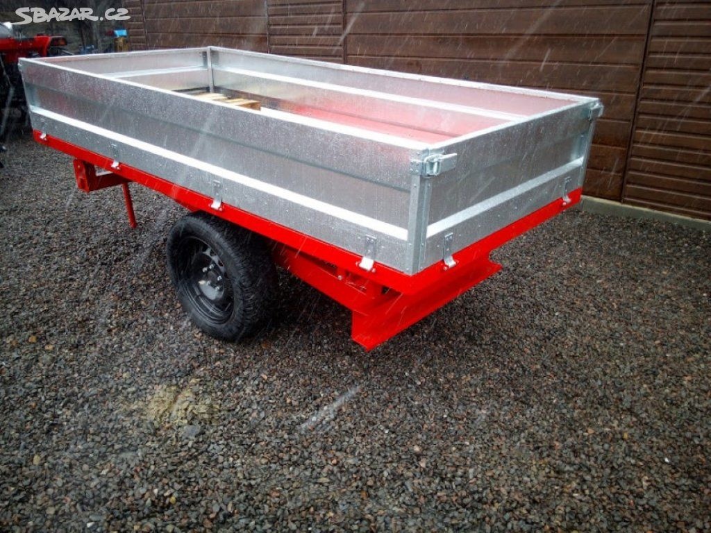 Sklápěcí vlek za malotraktor - 2