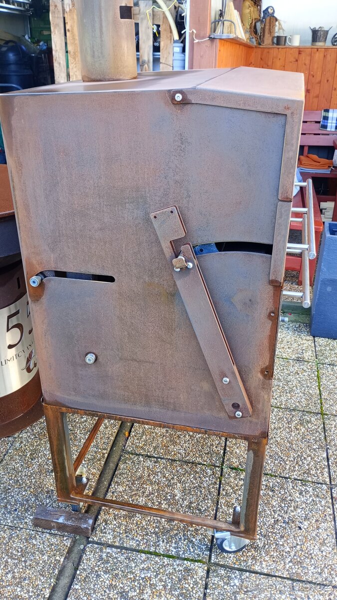 Multifunkční gril corten ocel - 2