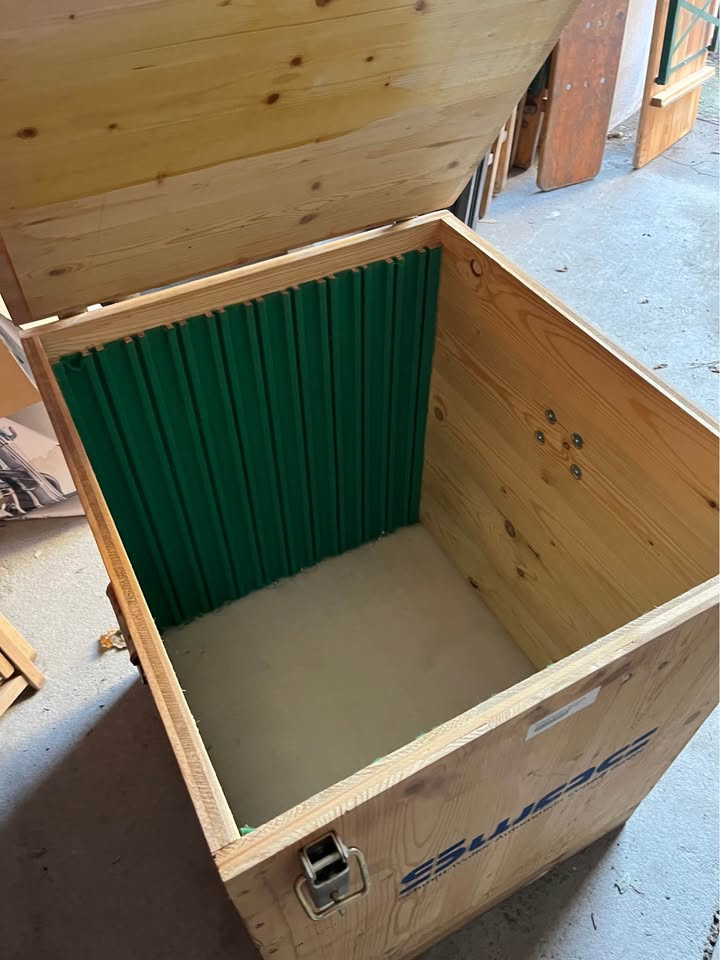 Dřevěné bedny s víkem - 2