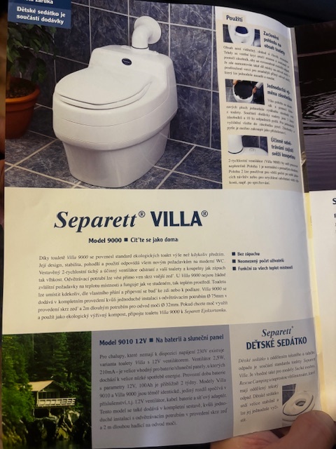 VILLA 9000 kompostovací toaleta - 2