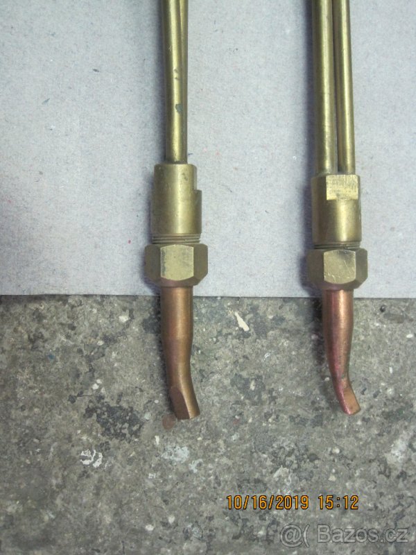 Drážkovací autogenní řezáky - 2