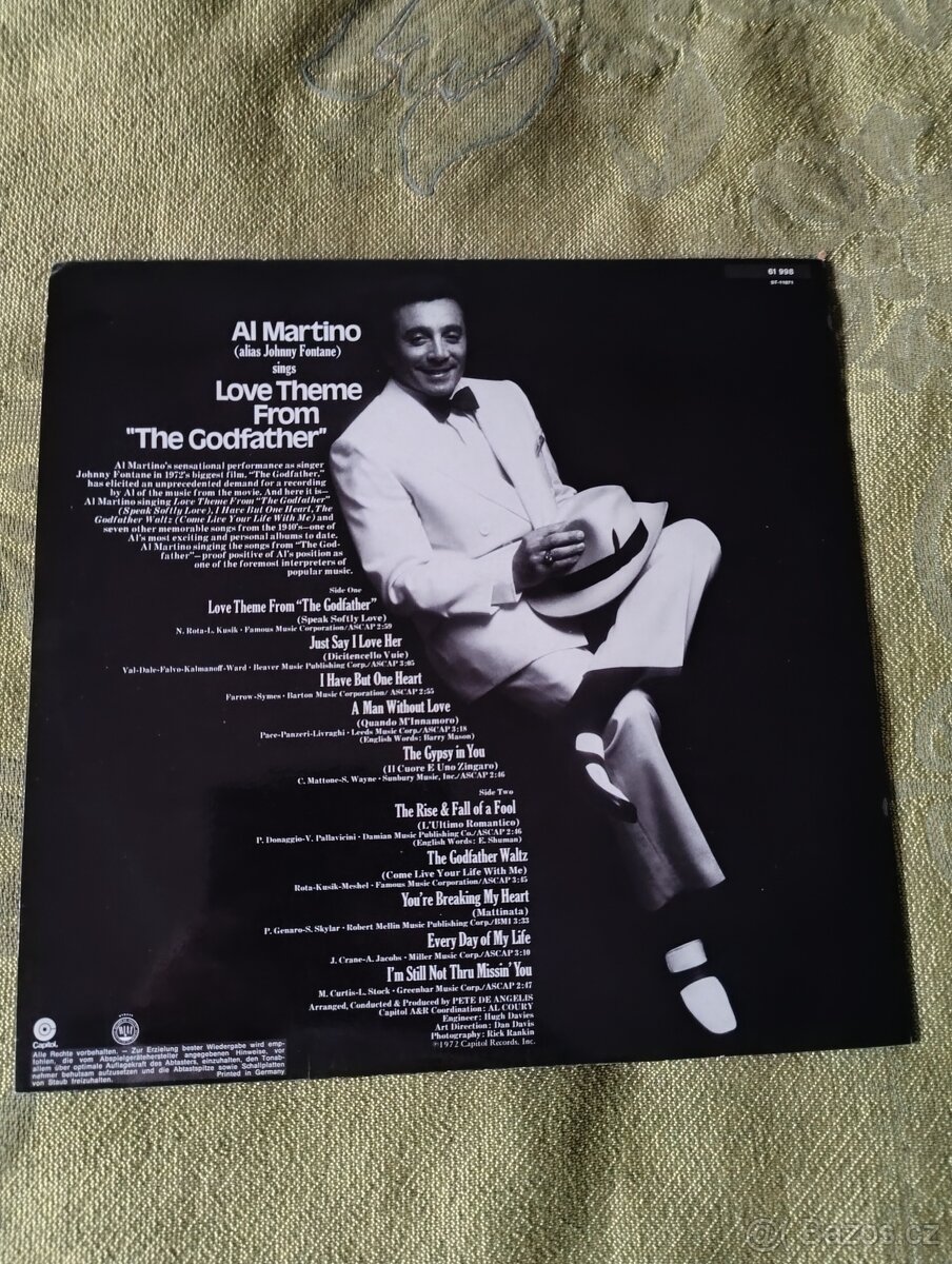LP THE GODFATHER - AL MARTINO - 2