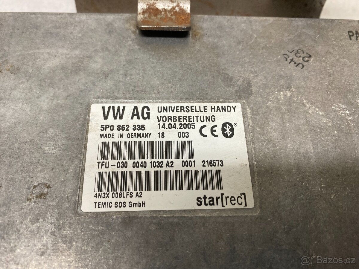 ŠKODA OCTAVIA 2 2004-2013 - BLUETOOTH JEDNOTKA 5P0 862 335 - 2