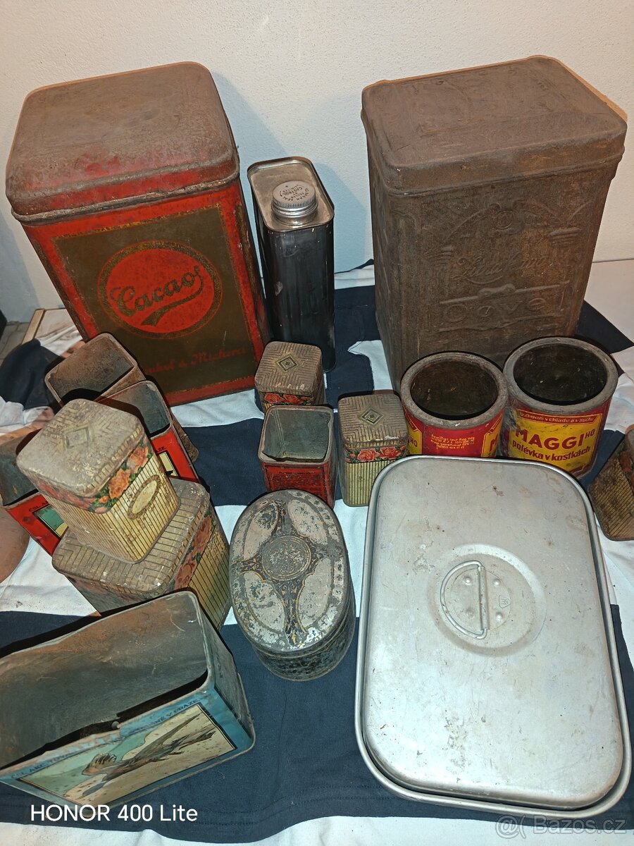 stare plechovky - 2