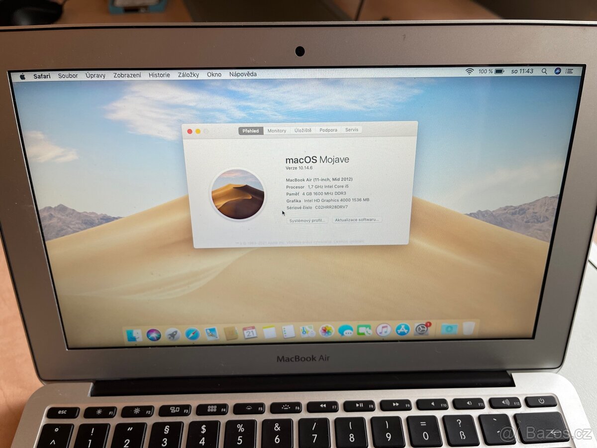 MacBook Air 11. 128Gb. Core i5. - 2