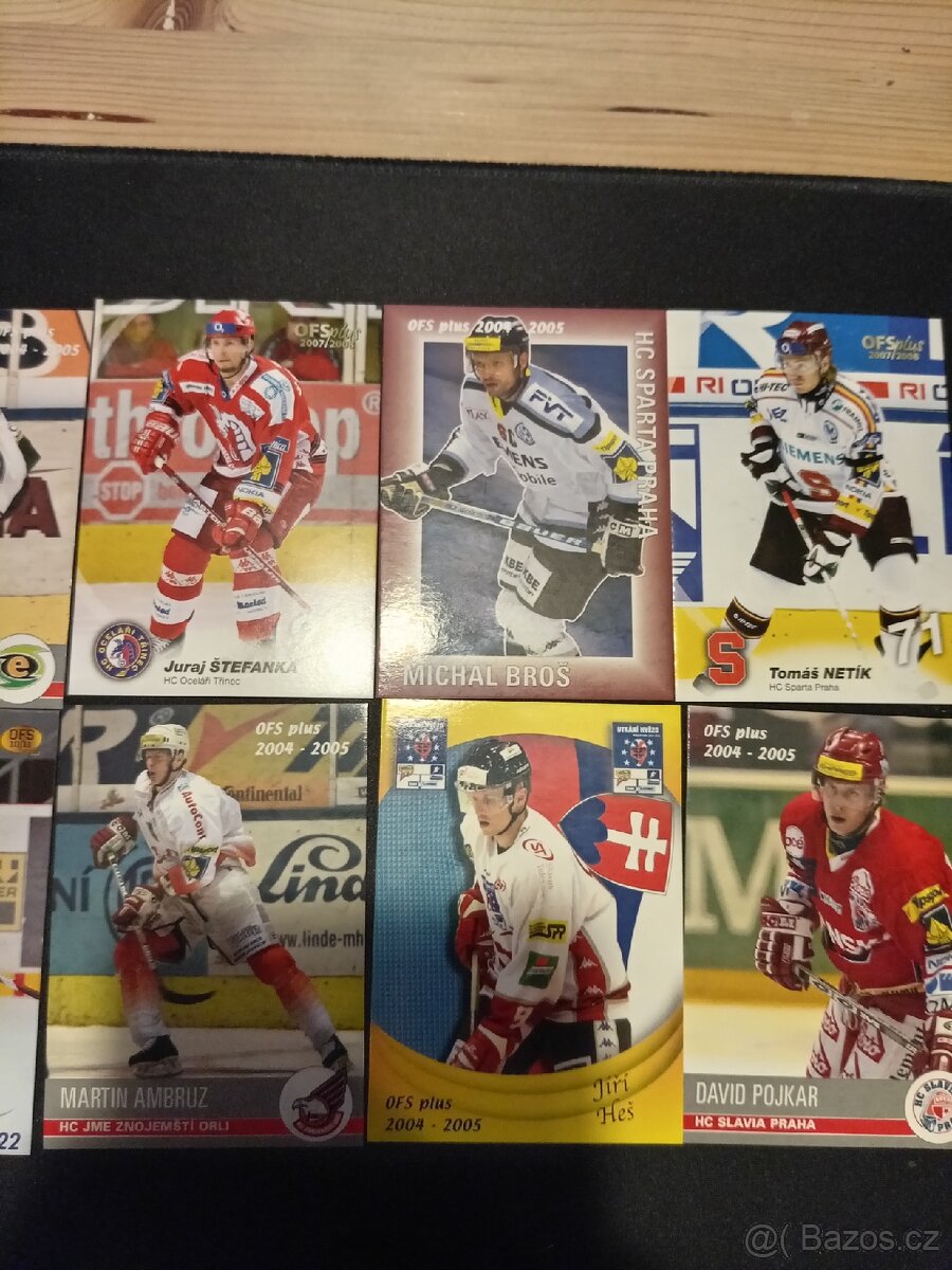 Mix hokejových karet - 2