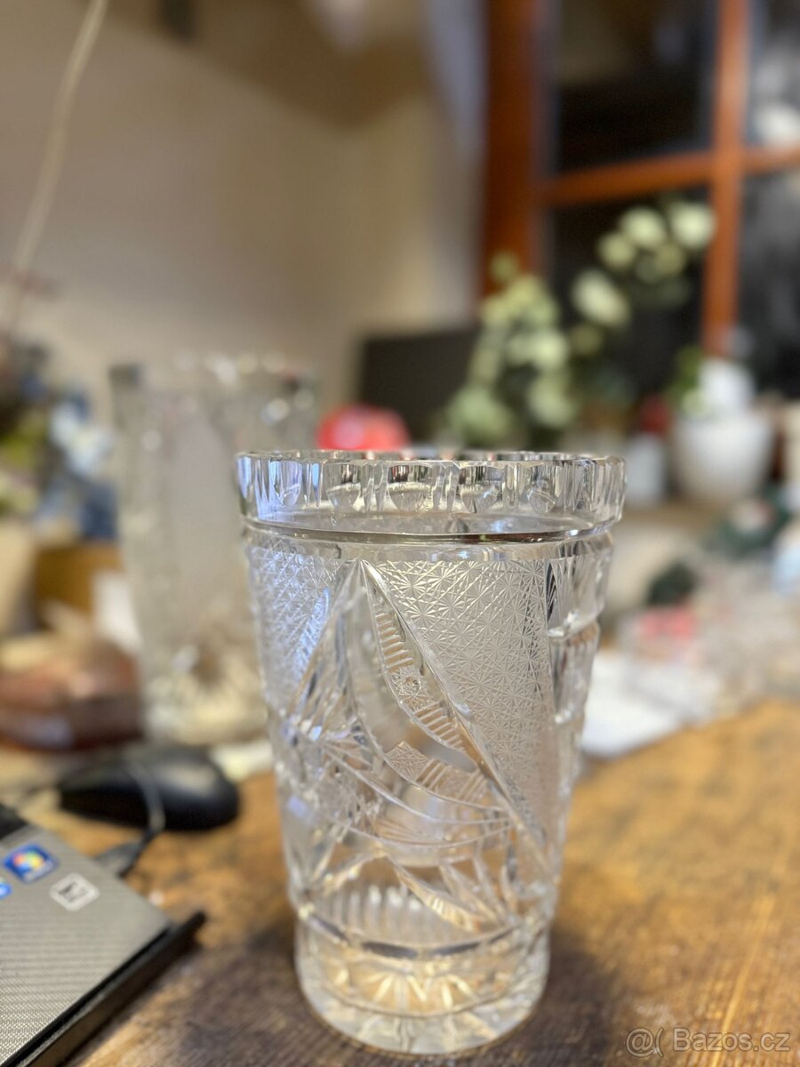 Váza broušená Crystal Bohemia - 2