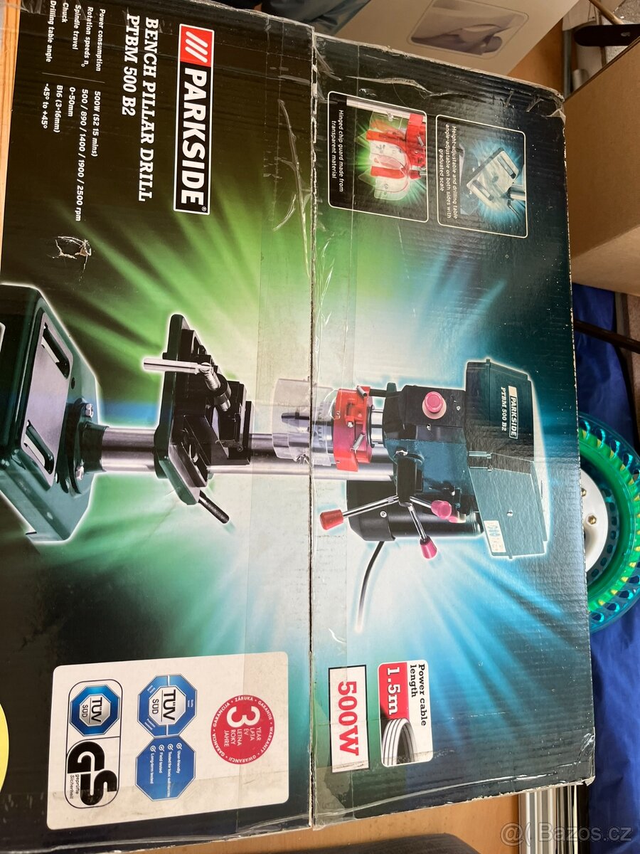 Stolní vrtačka PTBM 500 B2 - 2