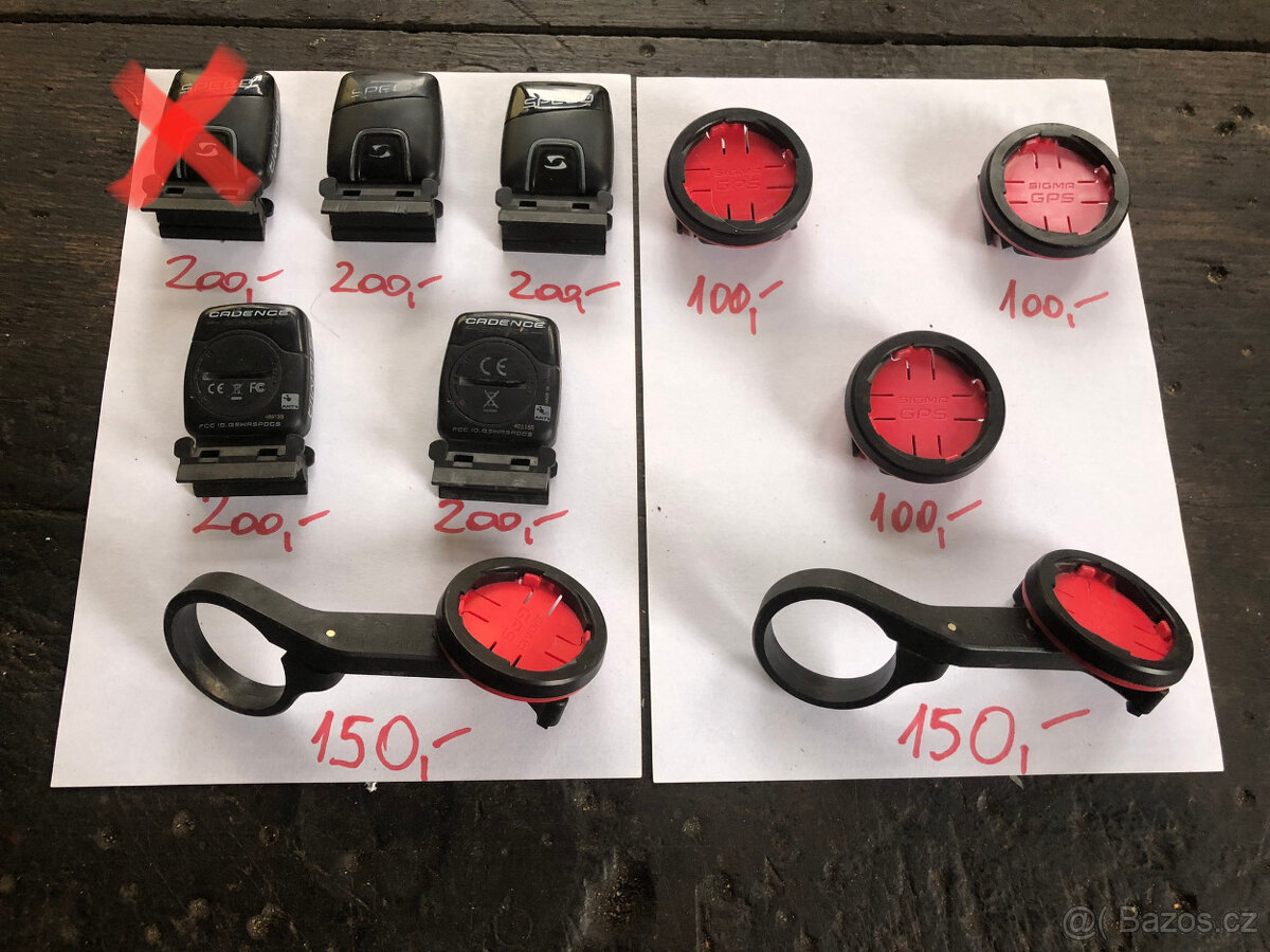Sigma sport snímače a držáky ROX 10 - 2