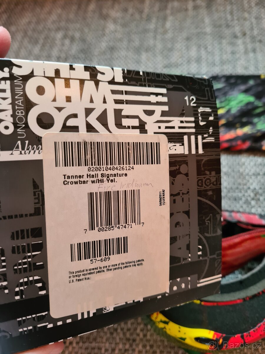 Oakley Crowbar Singnature edition Tanner Hall - Fire Iridium - 2