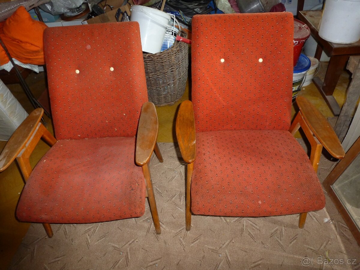 Prodám Křesla-Retro - 2