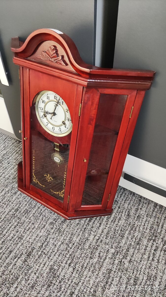 Rustikální natahovací hodiny - 2